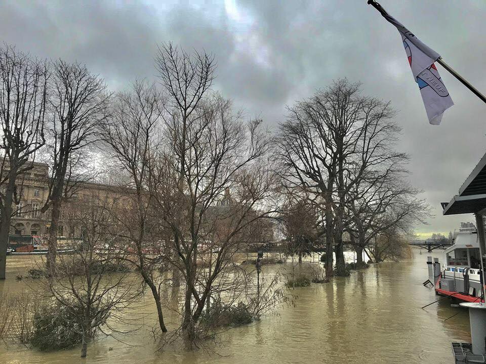 Париж наводнение